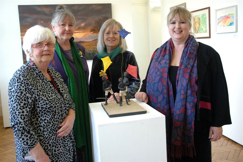 Jilly Hicks Chair WAA, Jane Salisbury Chair ACF, Prof. Gerda Roper & Tracey Harding